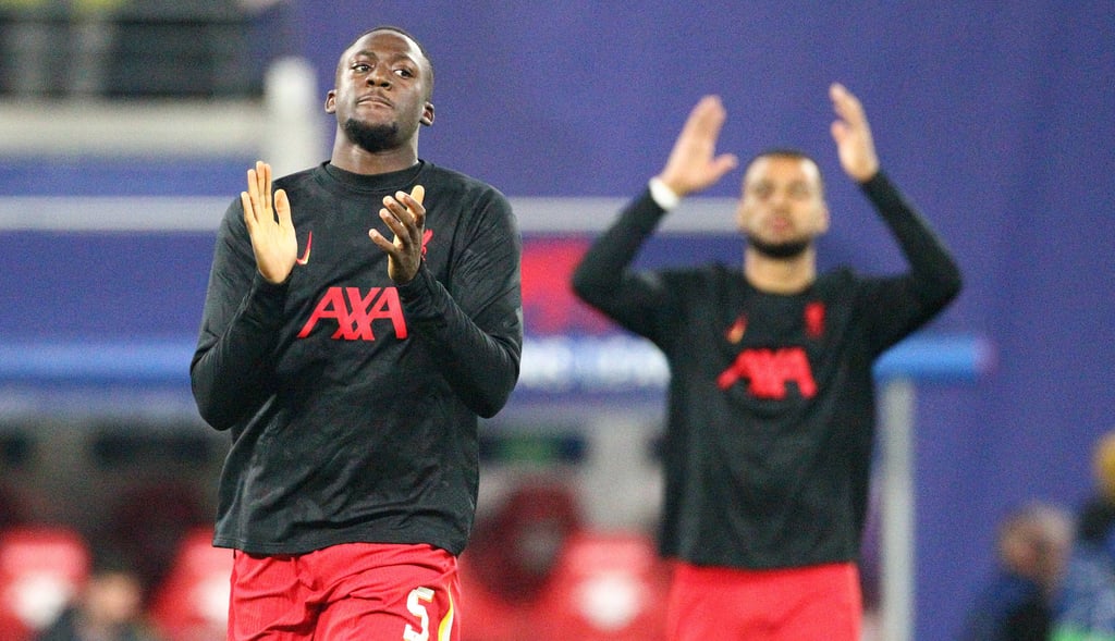 Ibrahima Konaté war mit dem FC Liverpool bei RB Leipzig zu Gast.