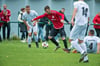 „Man of the Match“ in Laucha: Lucas Hoffmann (am Ball) erzielte am Sonntag beide BSC-Tore beim Sieg gegen  den VfB Oberröblingen.