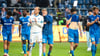 Die Spieler vom 1. FC Magdeburg nach der bitteren Niederlage gegen Hannover 96.