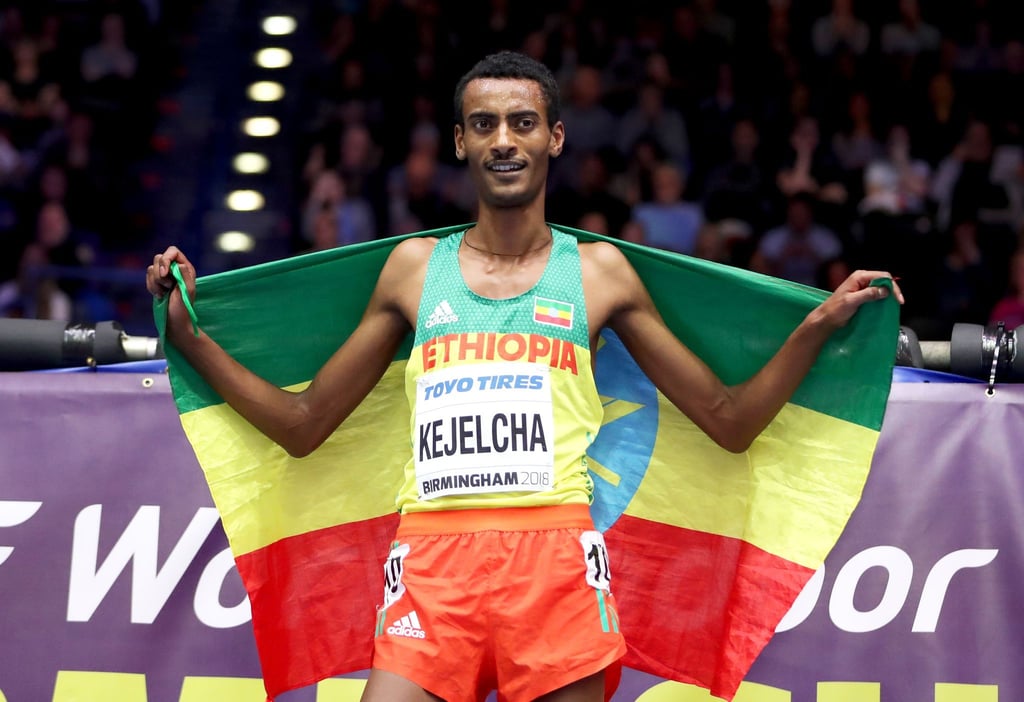 Der Äthiopier Yomif Kejelcha hat in Valencia den Halbmarathon-Weltrekord unterboten.