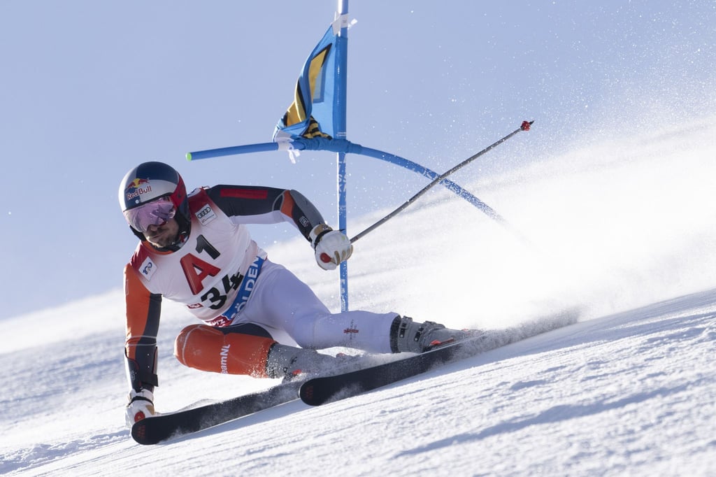Marcel Hirscher feierte in Sölden sein Comeback im alpinen Ski-Weltcup.
