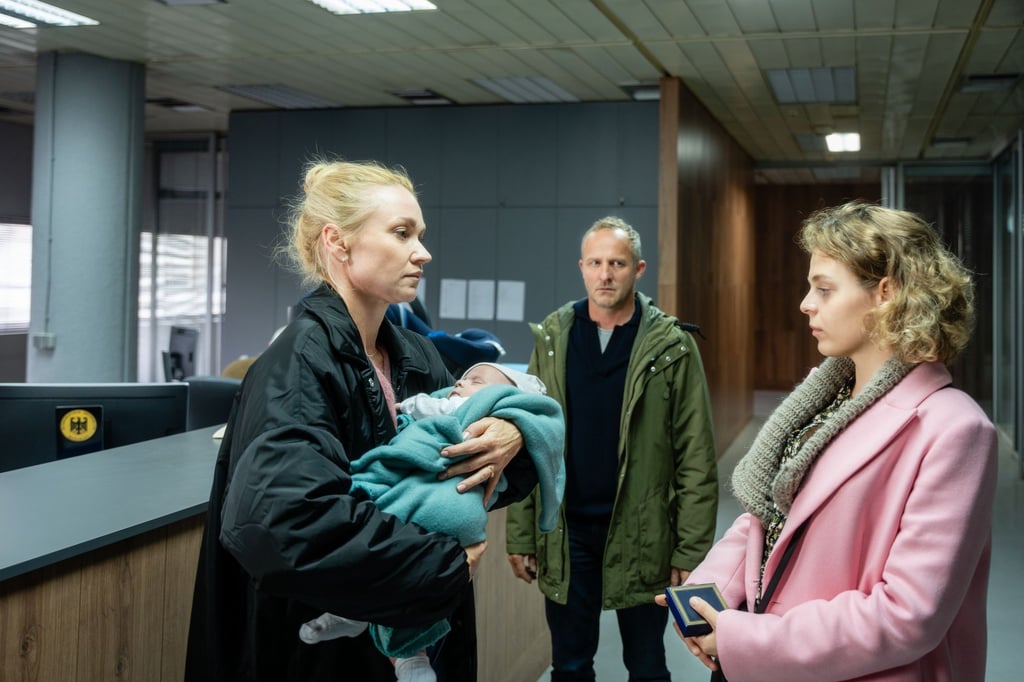 Wegen des Ukraine-Krieges bleibt das Baby für Niclas und Judith länger bei Leihmutter Oksana als geplant.
