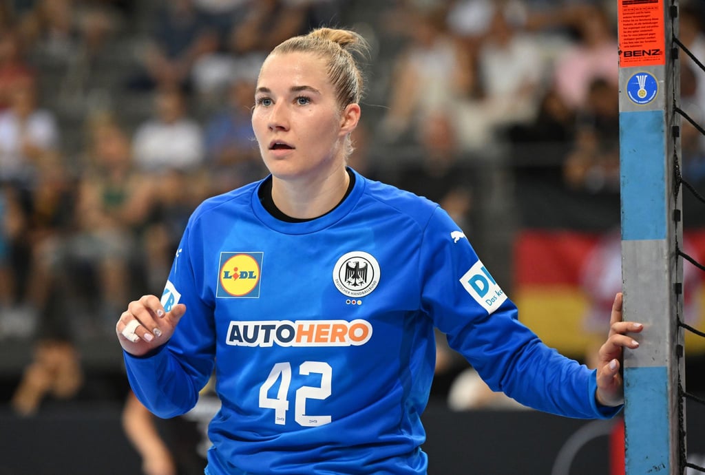 Katharina Filter war gegen Dänemark die beste deutsche Spielerin.