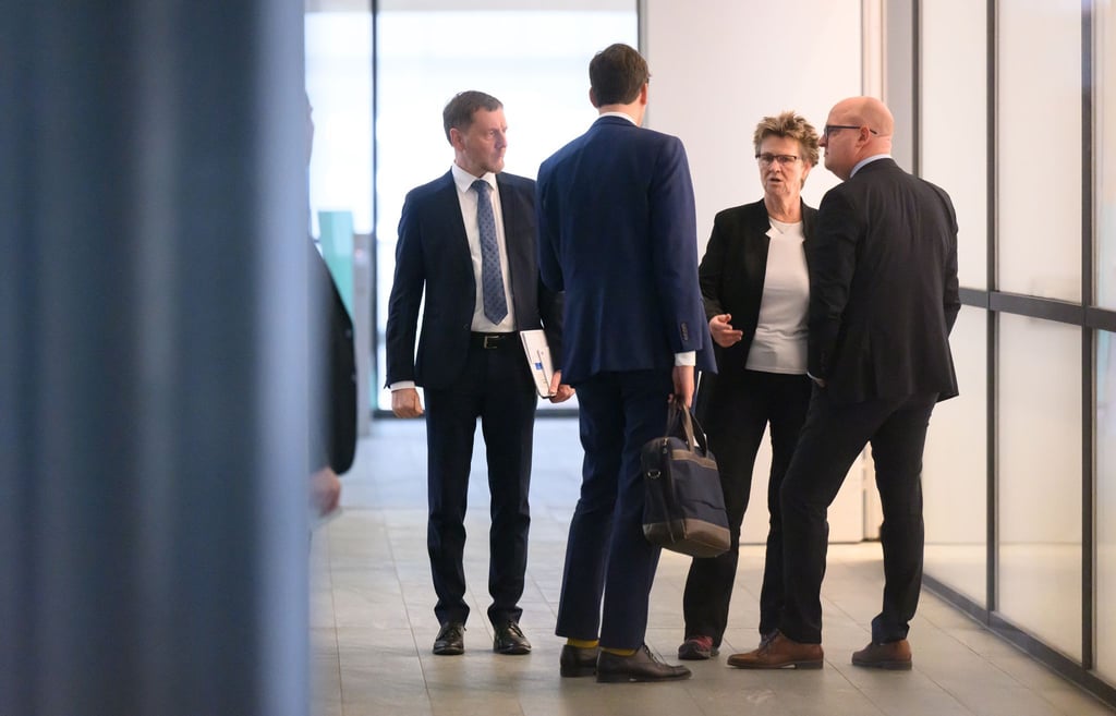 Die Sondierungen zur Regierungsbildung in Sachsen werden nach einer Unterbrechung fortgesetzt (Archivbild)