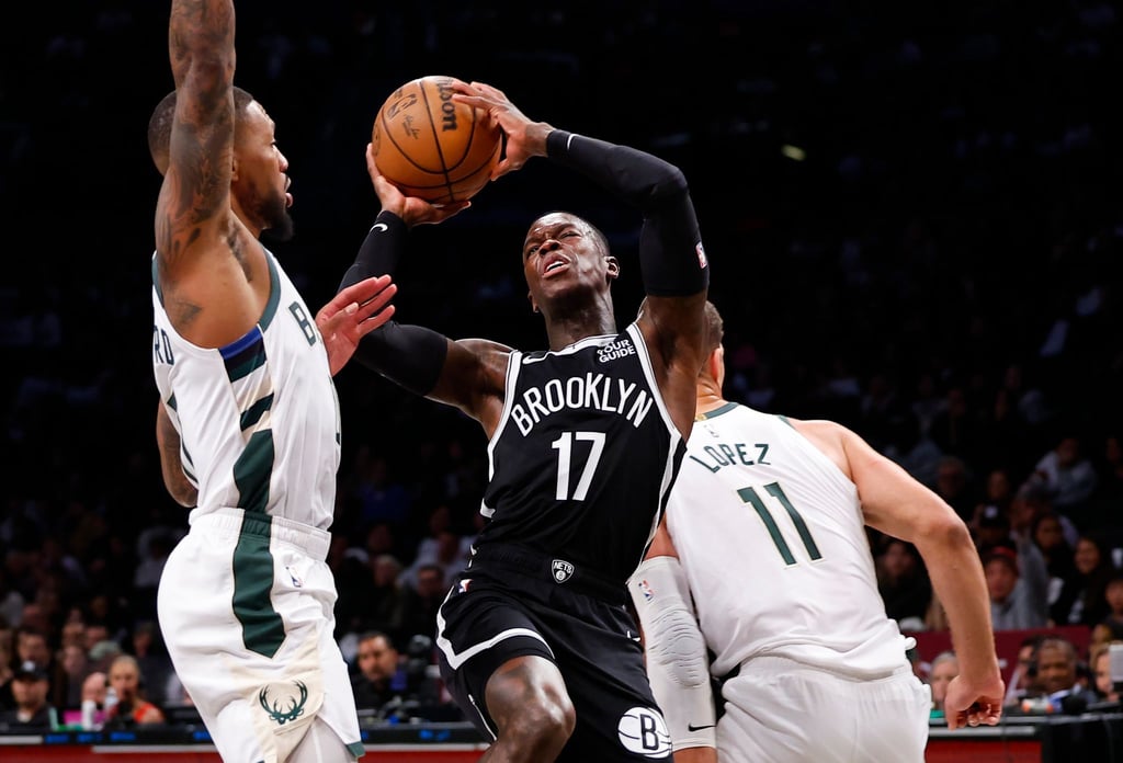 Dennis Schröder hatte gegen die Bucks einen guten Zug zum Korb.