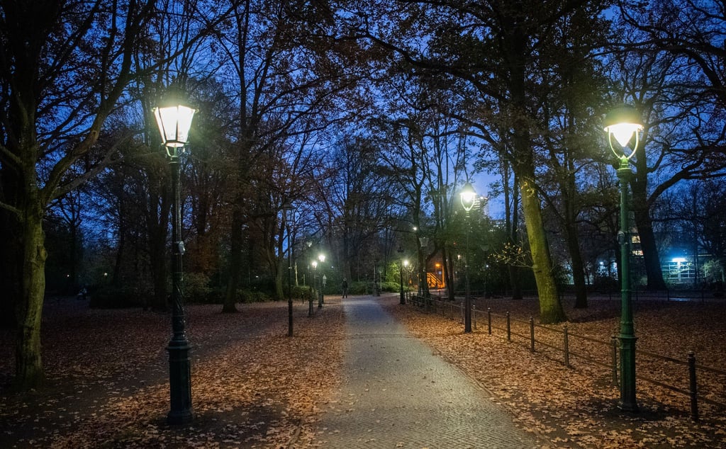 Gaslaternen im Tiergarten in Berlin. (Archivfoto)