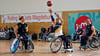 Andrej Karenik (M.) war mit 21 Punkten erfolgreichster Werfer der Rolling Baskets beim Doppelspieltag gegen die SG Rostock/Greifswald.