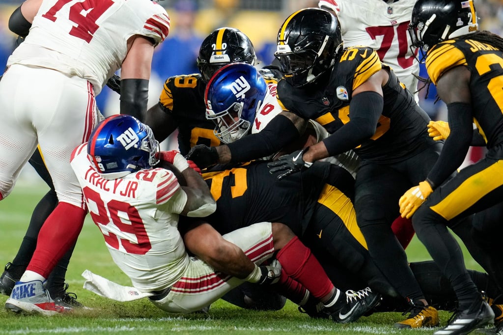 Die Verteidigung der Steelers war zu viel für die New York Giants