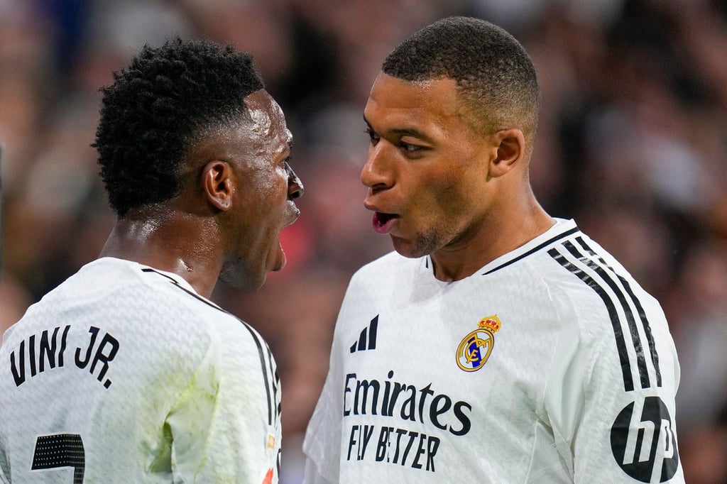 Vinícius Júnior und Kylian Mbappé fehlten beide bei der Gala für den Ballon d'Or.
