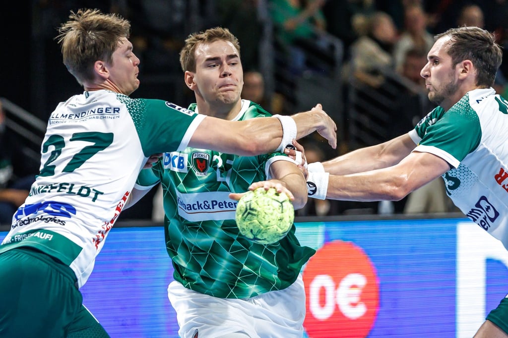 Max Beneke (M) wurde fürs DHB-Team nachnominiert.