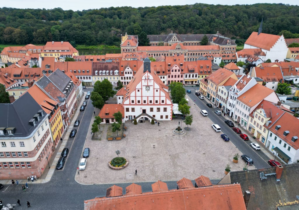 Grimma ist mit knapp 22.000 Hektar Fläche die größte Stadt in Sachsen (Archivbild).