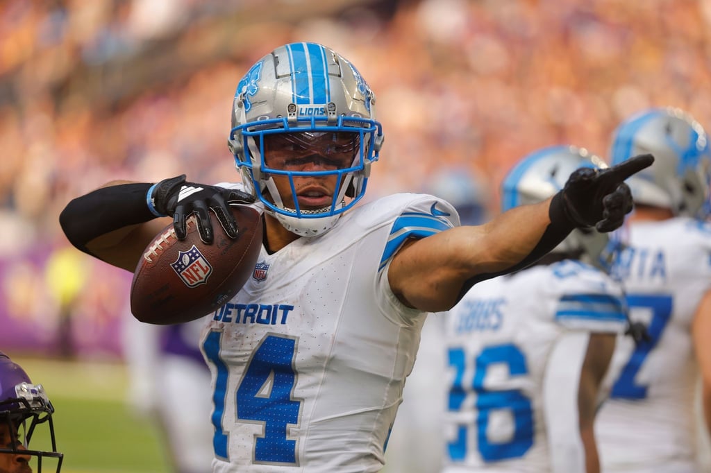 Da gehts lang: Amon-Ra St. Brown zählt in seiner vierten NFL-Saison zu den besten Spielern der Liga.