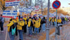 Bei der Demo der Lebenshilfe in Magdeburg waren auch Vertreter der Köthener Lebenshilfe dabei.