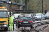 Nicht selten landen Autos auf der Warschauer Straße im Gleisbett der MVB Magdeburg.