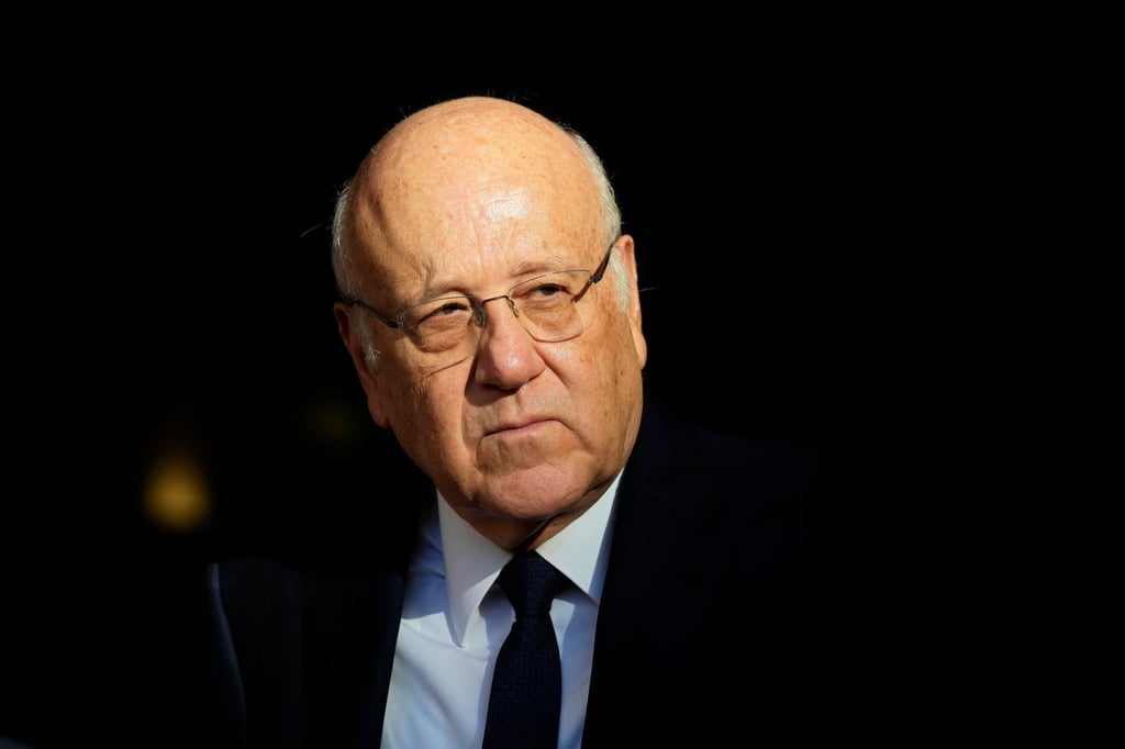 Libanons geschäftsführender Ministerpräsident Mikati weckt Hoffnung auf eine Waffenruhe. (Archivbild)