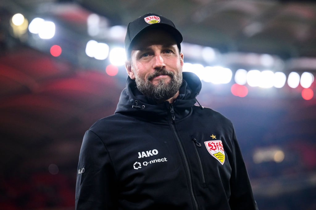 Freut sich auf das nächste Duell mit Bayer Leverkusen: Stuttgarts Trainer Sebastian Hoeneß.