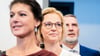 Sahra Wagenknecht ist unzufrieden mit dem Agieren der Thüringer Parteispitze Katja Wolf und Steffen Schütz. (Archivbild)