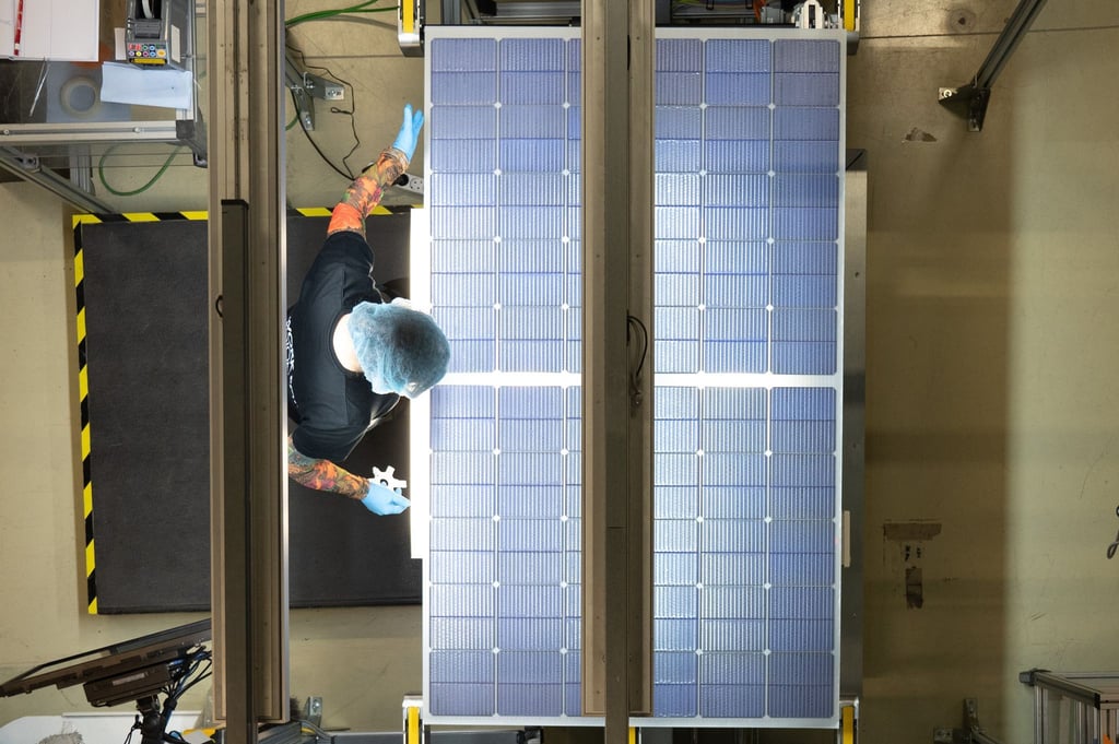 Meyer Burger erwartet eine steigende Produktionsmenge von Solarmodulen in der zweiten Jahreshälfte 2024. (Archivbild)