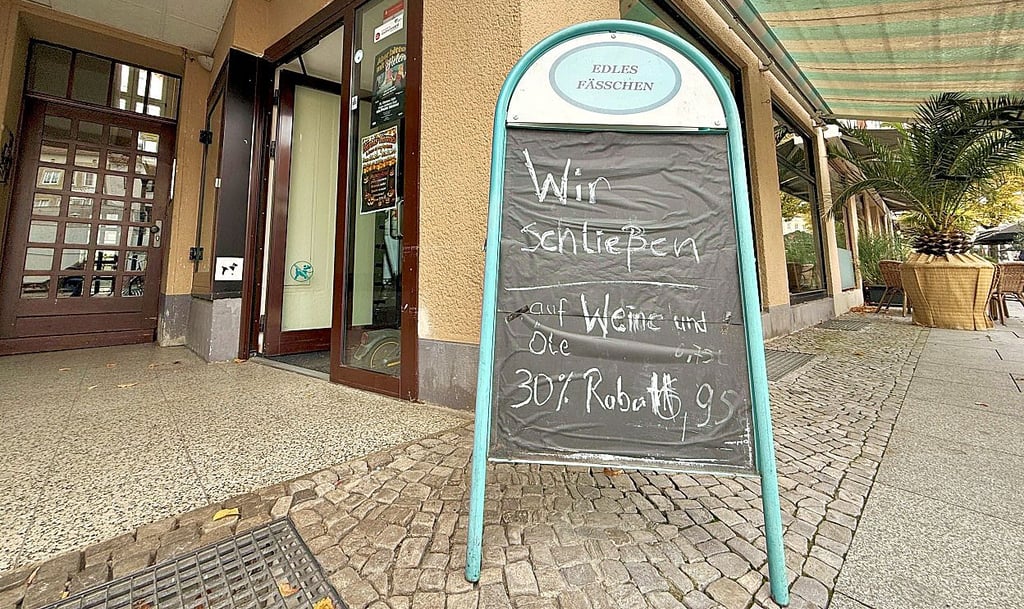 Das Edle Fässchen in der Zerbster Straße in Dessau ist nun versiegt.