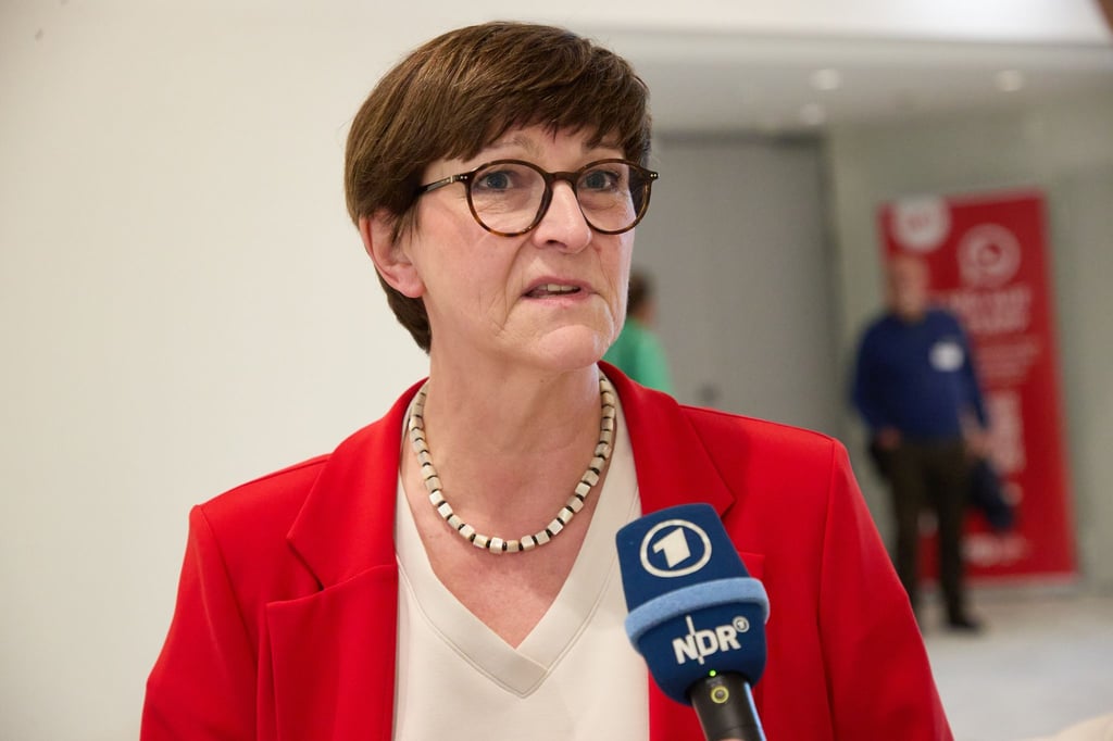 SPD-Chefin Saskia Esken lehnt Lindners Vorschläge durch die Bank ab.