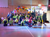 Die Blankenburger Zumba-Kids nach ihrem Benefiz-Event zugunsten des Kinderhospizes in Magdeburg.