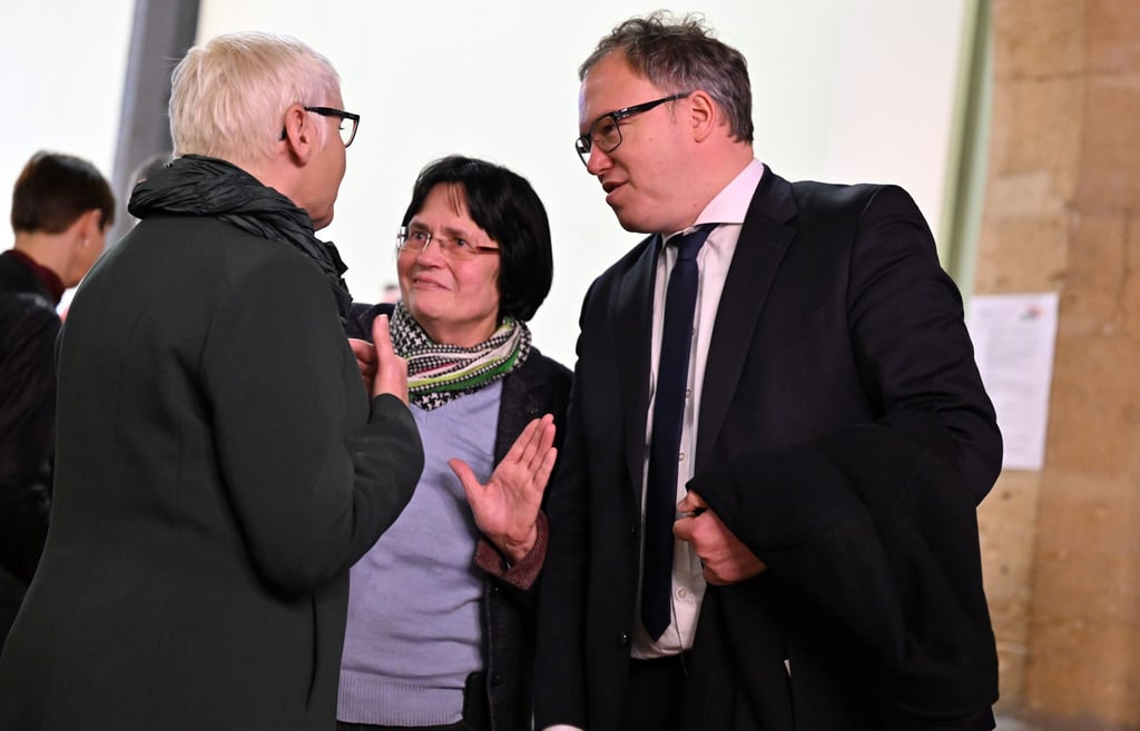 Christine Lieberknecht (Mitte) ist dagegen, der AfD ihre parlamentarischen Rechte zu verwehren (Archivbild).