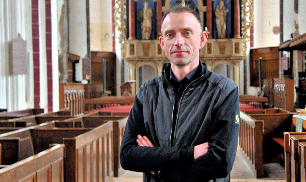 Otto-Fabian Voigtländer ist seit Juli 2024 neuer Pfarrer der evangelischen Gemeinde Tangermünde.