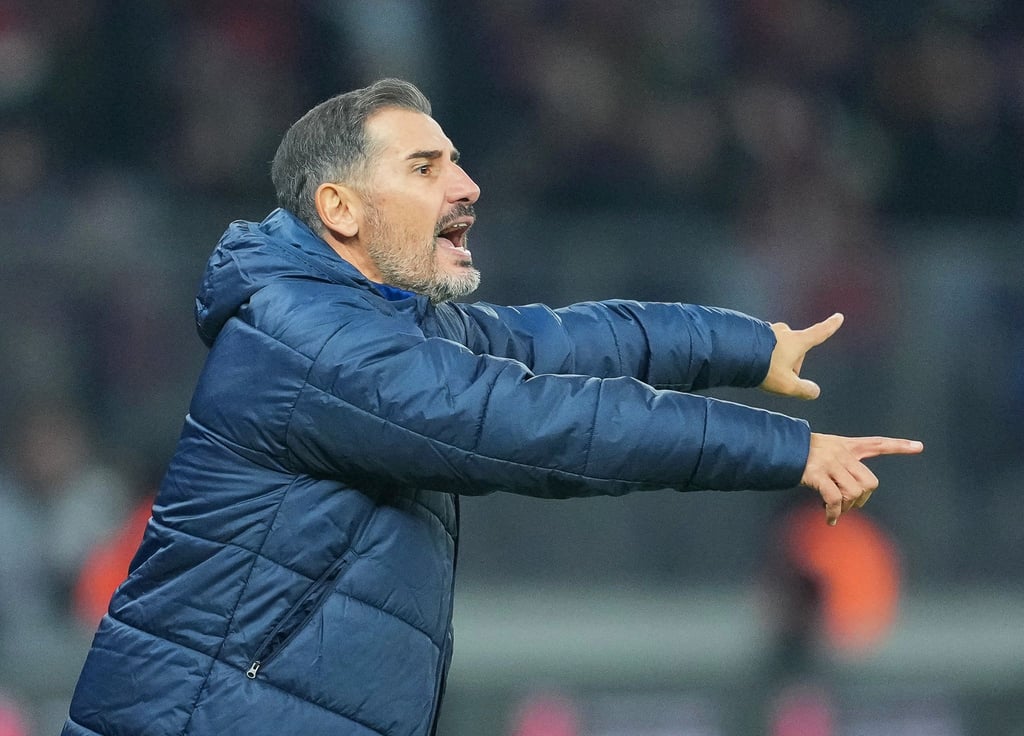 Hertha-Trainer Cristian Fiél fehlte es bei seinem Team an Genauigkeit.