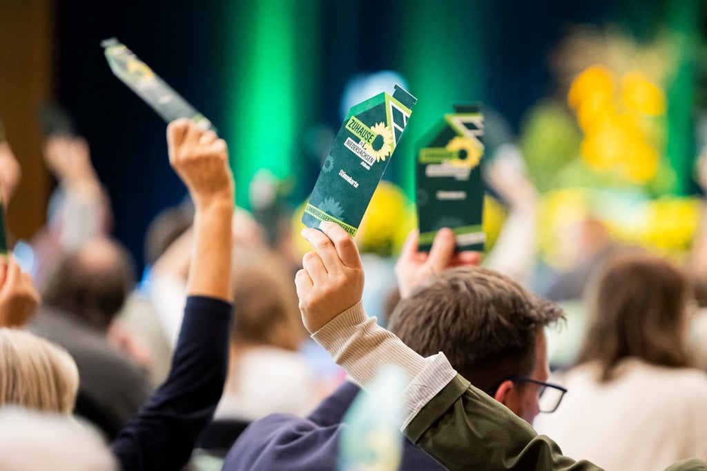 Rund 200 Delegierte waren für den Landesparteitag der Grünen nach Gifhorn gereist.