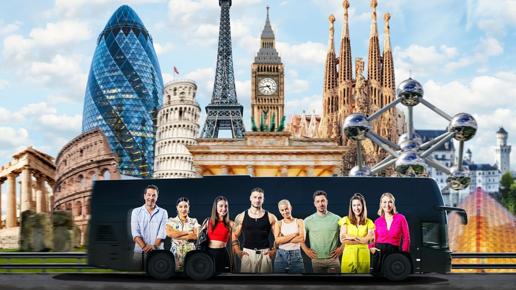 Die neue Realityshow "Destination X" schickt acht Promis