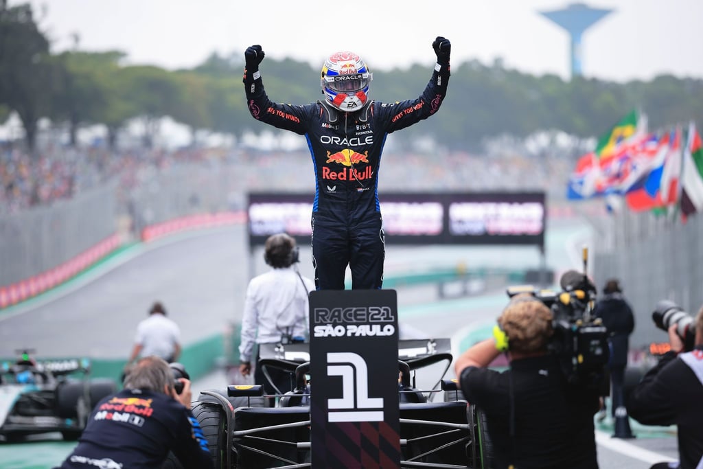 Eine Leistung aus einer eigenen Welt von Max Verstappen.
