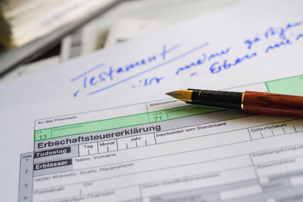 In knapp 2.400 Nachlassfällen wurden 2023 Steuern fällig. (Symbolbild)
