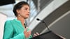 Die Partei BSW, hier die Namensgeberin Sahra Wagenknecht, ist inzwischen auch in Halle und dem Saalekreis aktiv.