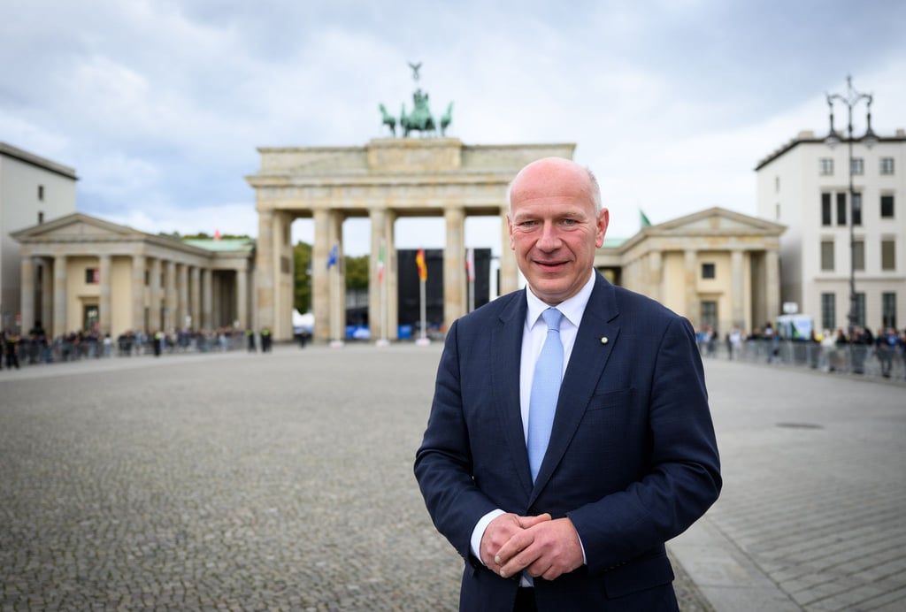 Wegner war gleich nach Mauerfall am Brandenburger Tor. (Archivbild)