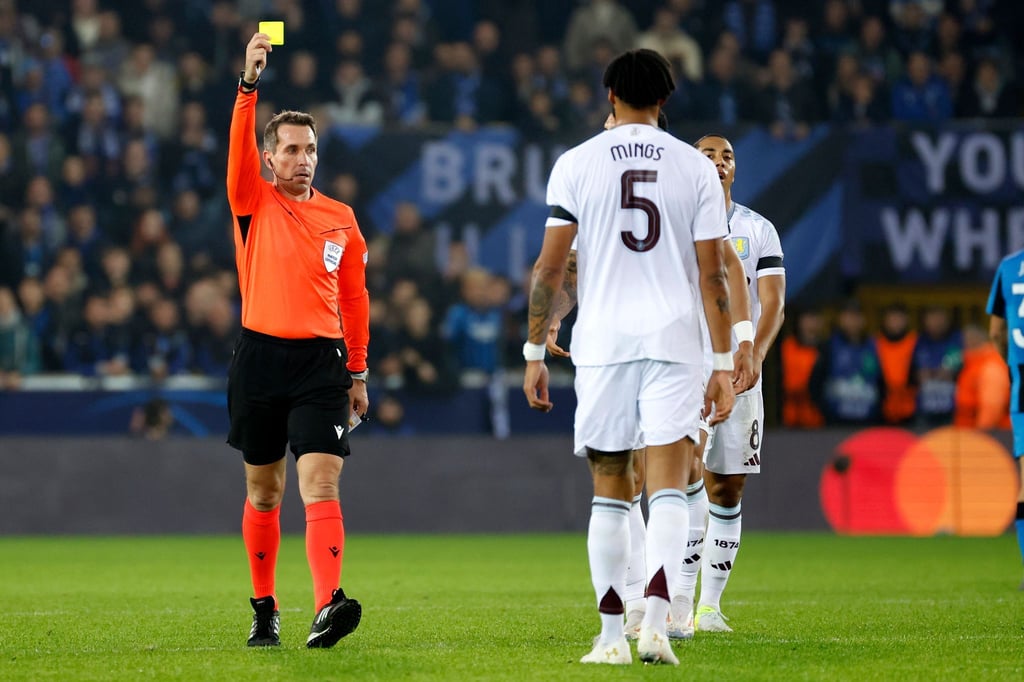 Aston Villas Profi Tyron Mings (rechts) erlebte einen gebrauchten Champions-League-Abend.