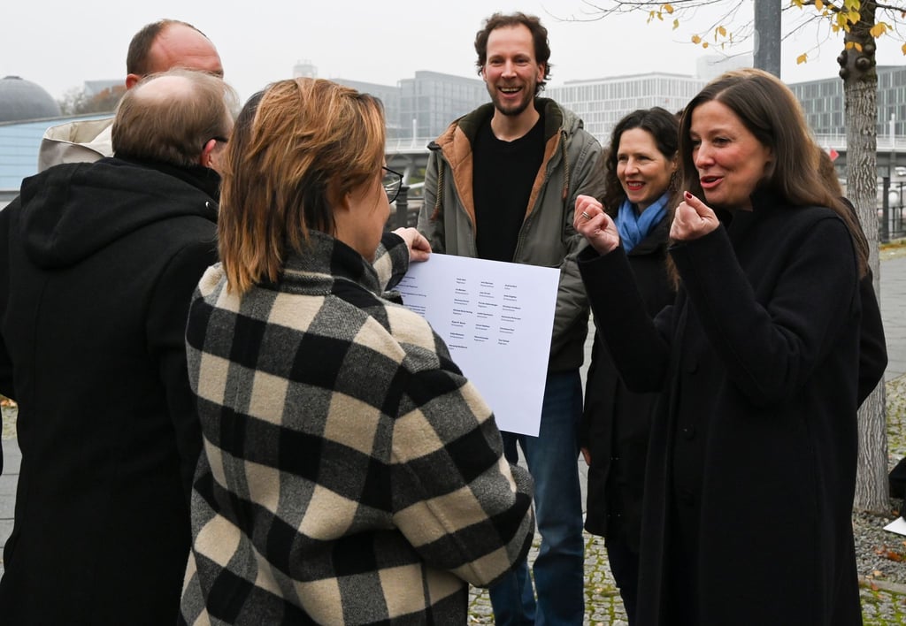 Schauspielerin Alexandra Maria Lara (rechts) hält die geplante Reform der Filmförderung für absolut notwendig.