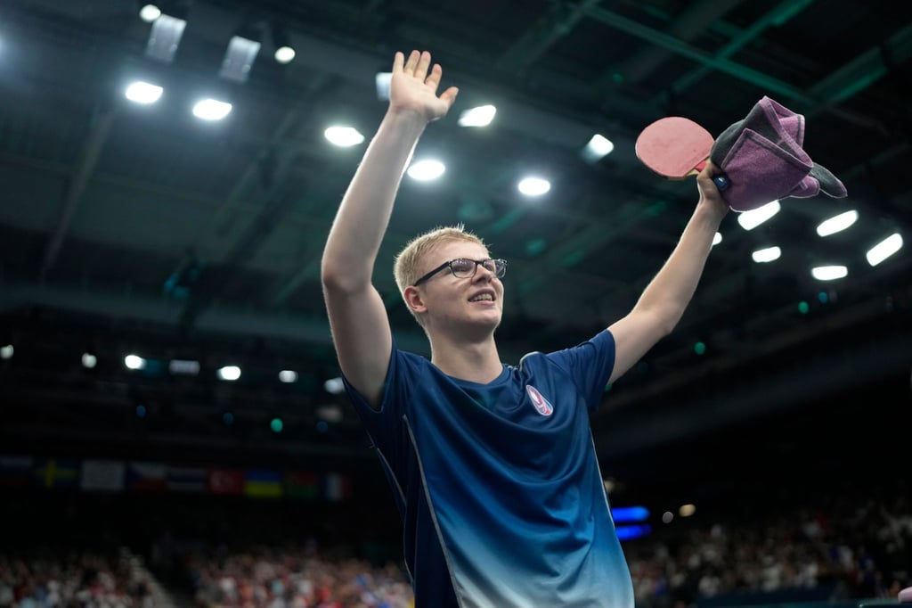 Erst 18 Jahre alt: Tischtennis-Star Felix Lebrun.