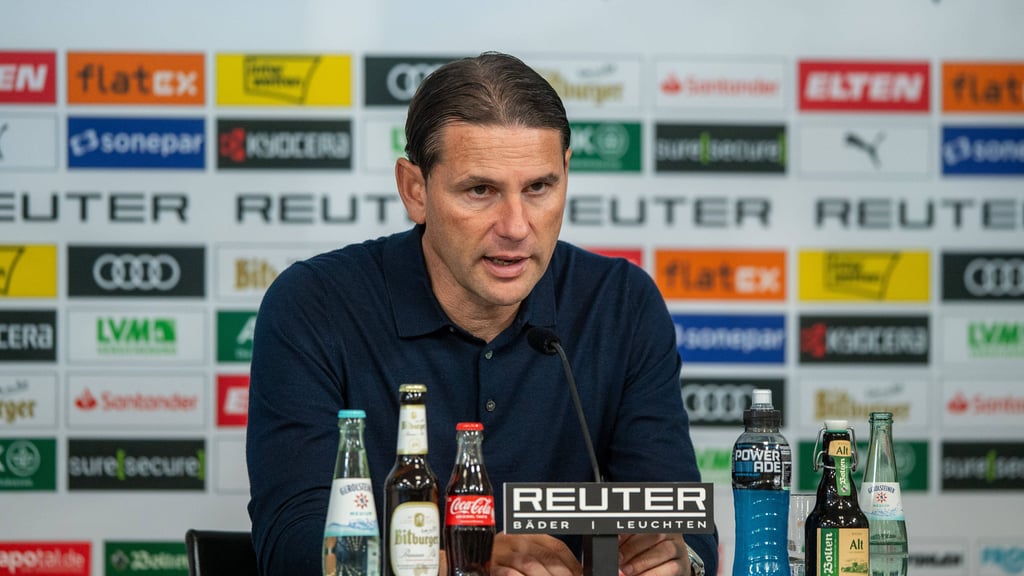 Mönchengladbach-Trainer Gerardo Seoane.