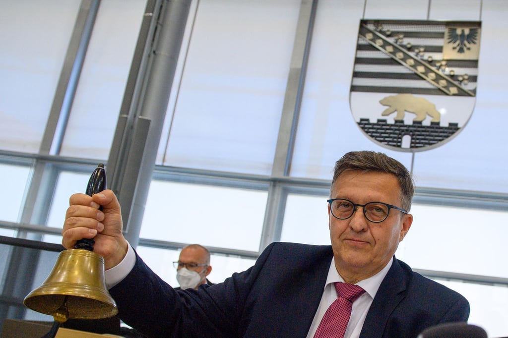 Der frühere Landtagspräsident Detlef Gürth (CDU) soll wegen eines Tweets 18.000 Euro Strafe zahlen. (Archivbild)