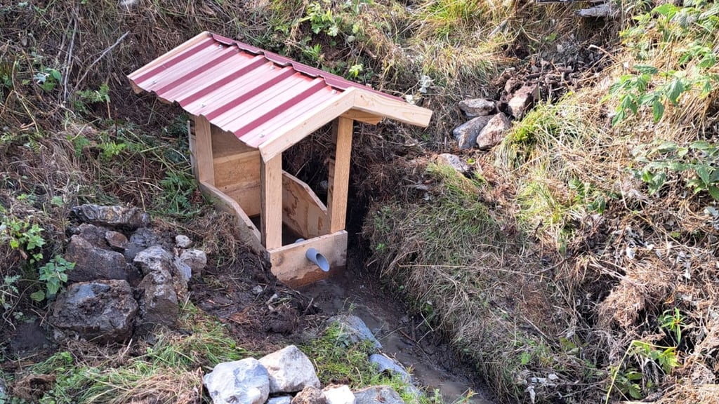 Die Quelle Wilhelmsborn am Wanderweg von Tanne nach Elend erhielt eine neue Quellfassung und wurde gereinigt.