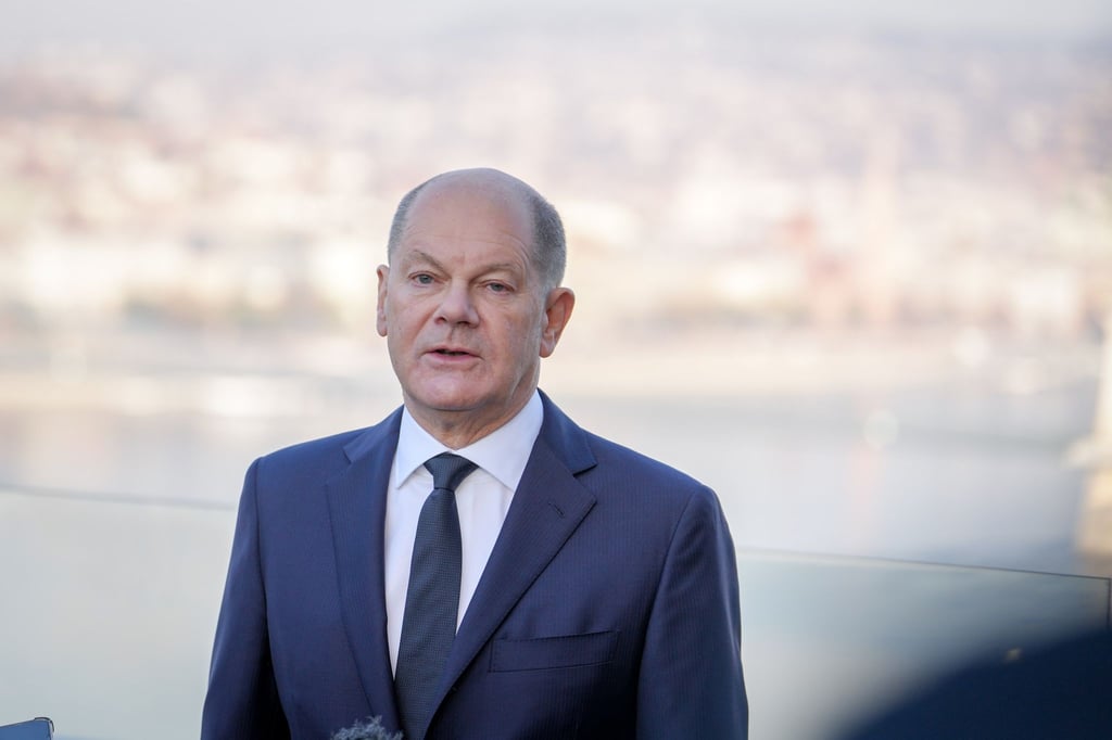 Kanzler Scholz: „Der Sieg der Freiheit im Herbst 1989 war ein gesamteuropäischer Sieg.“