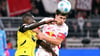 Intensive Zweikämpfe wie hier Willi Orban (r.) muss RB Leipzig gegen Gladbach zeigen.