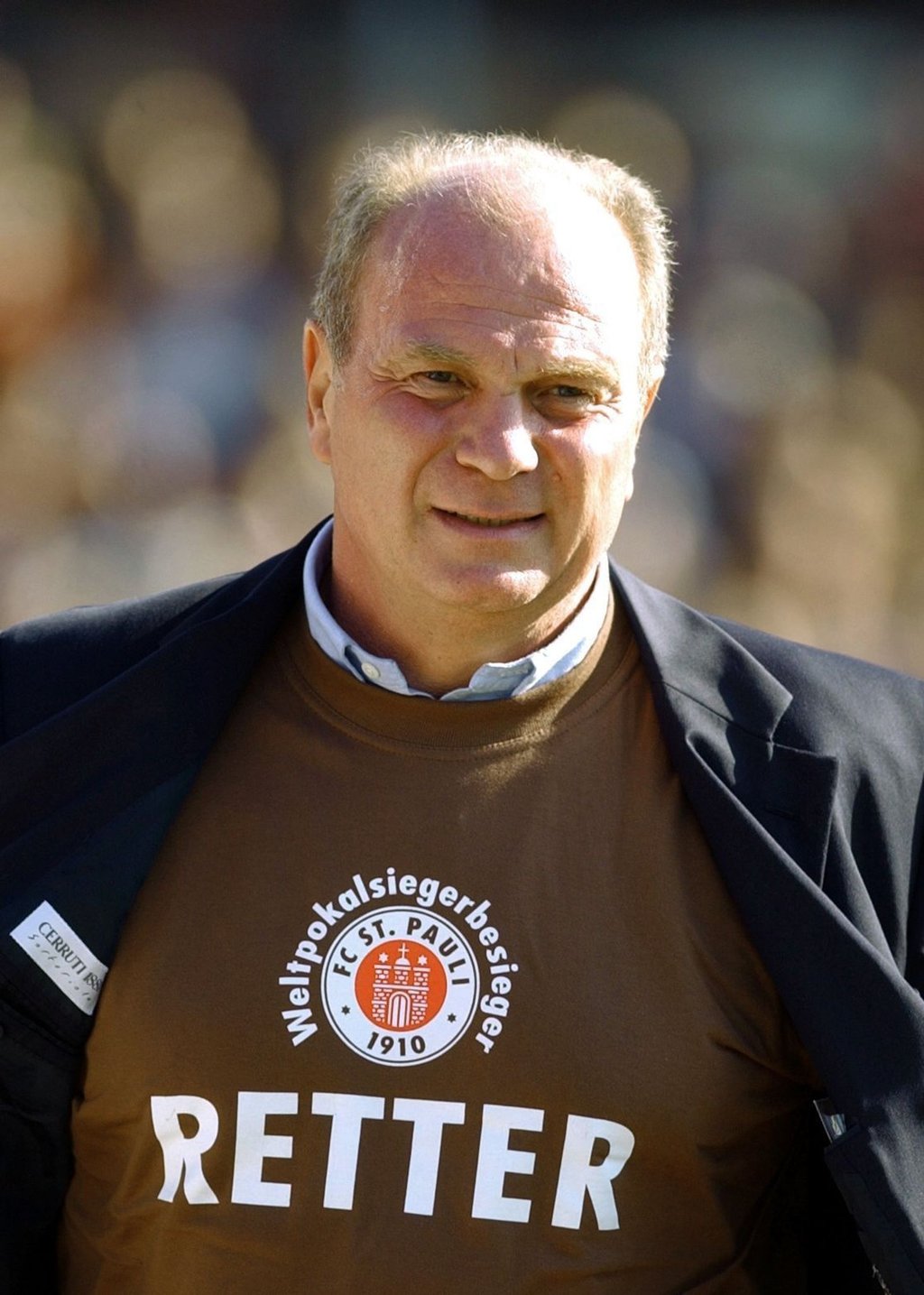 Ein Freund des FC St. Pauli: Uli Hoeneß
