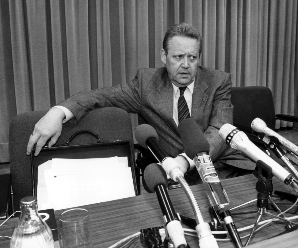Günter Schabowski gab die Grenzöffnung bekannt. (Archivbild)