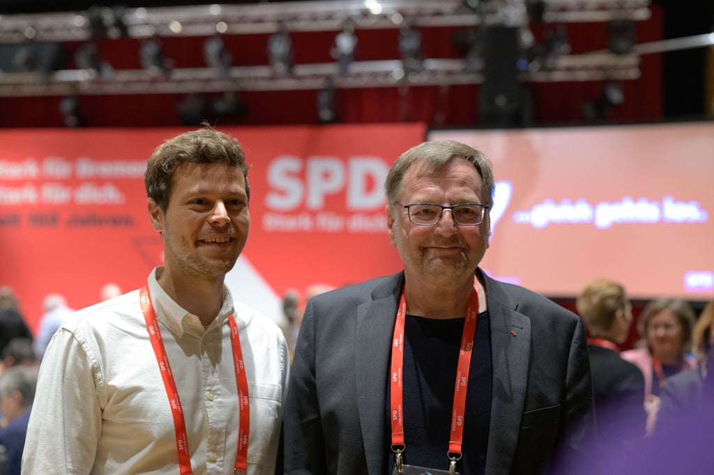 Falk Wagner hat das Amt des Bremer SPD-Vorsitzenden von Reinhold Wetjen übernommen.