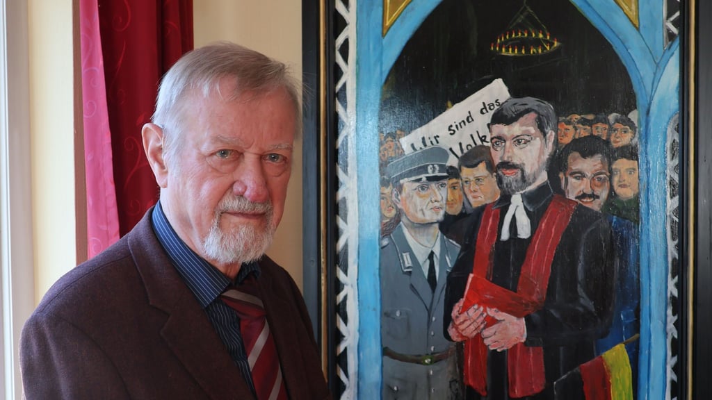 Ulrich Wolff, Pfarrer im Ruhestand, hat die Wendezeit im Herbst 1989 in Havelberg mitgestaltet.