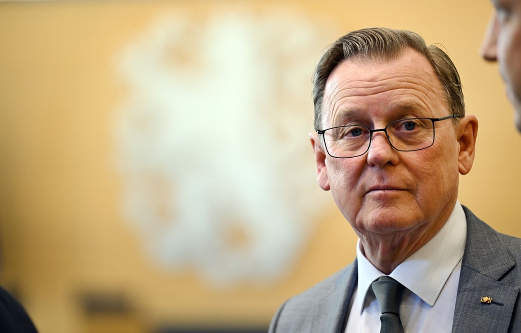 Kandidiert er für den Bundestag? Thüringens geschäftsführender Ministerpräsident Bodo Ramelow (Linke) schließt das bislang nicht aus.