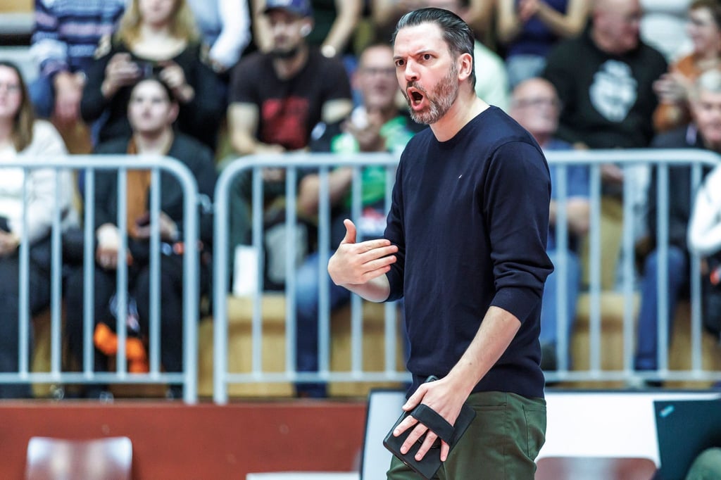 Stand mit den Netzhoppers dicht vor einem Sieg: Trainer Liam Sketcher