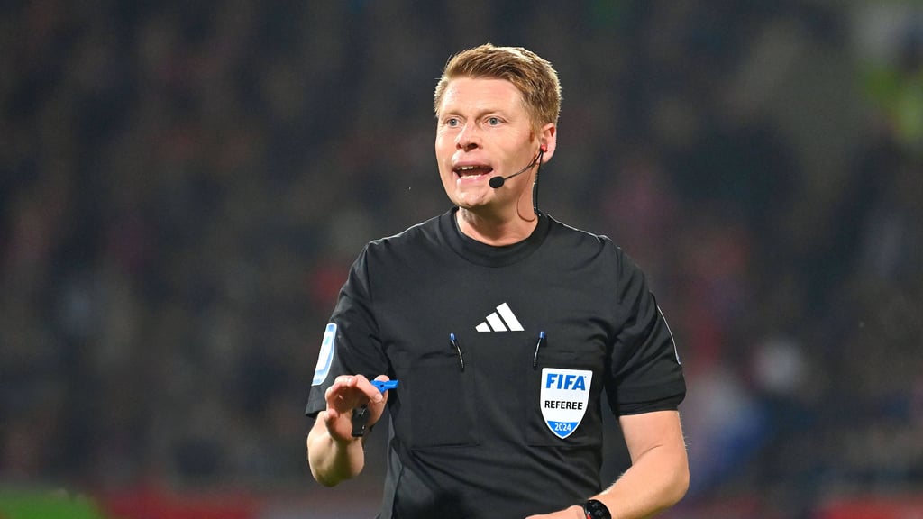 Schiedsrichter Christian Dingert.