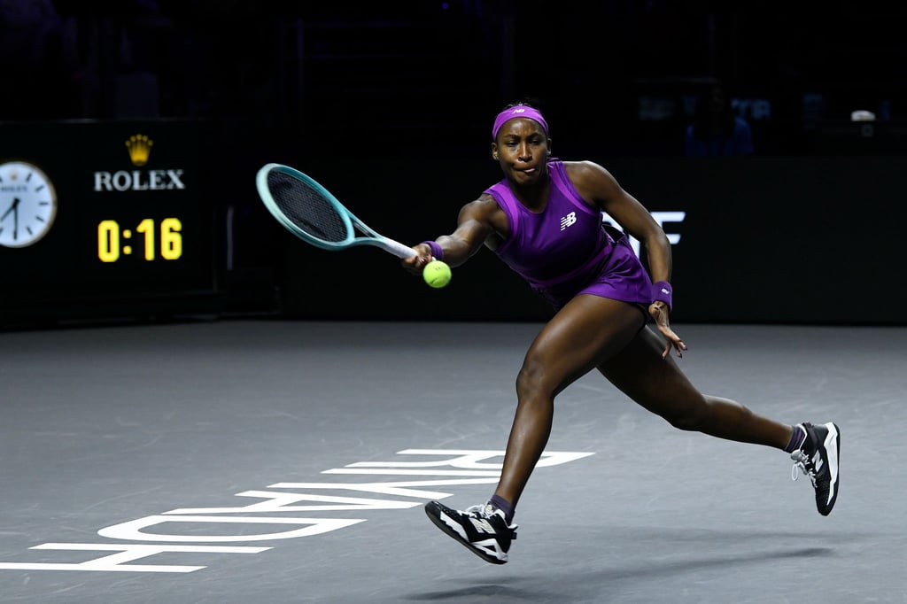 Coco Gauff beendet die WTA-Saison mit einem starken Erfolg.